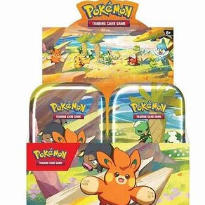 Pokemon TCG: Paldea Friends Mini Tin Display