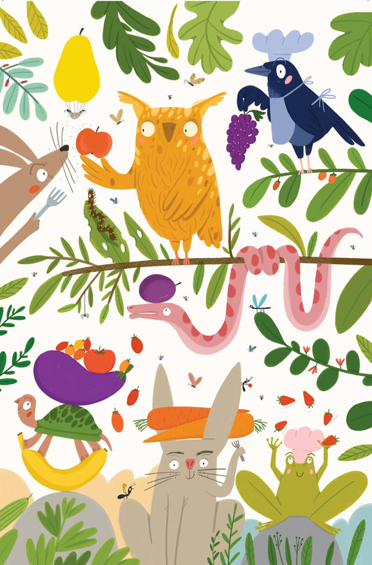 The Forest Feast 48 Piece Puzzle