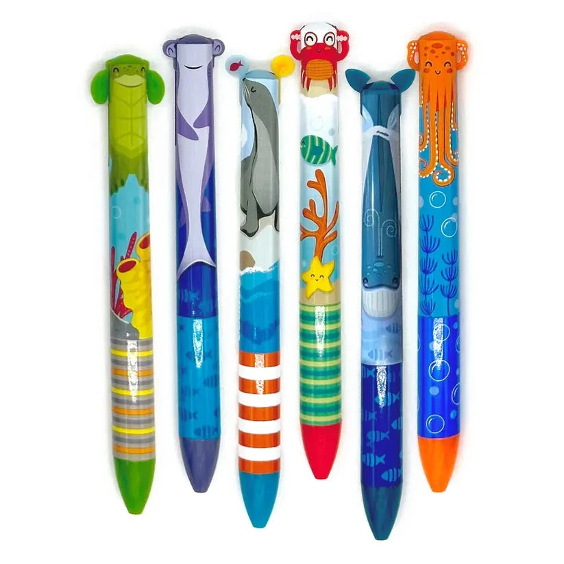 Twice as Nice Pen - Sea Life (Single Pen)
