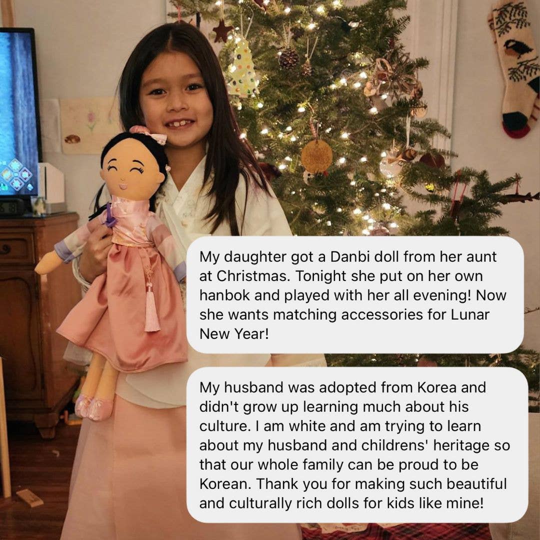 Korean 'Danbi' Cultural Doll