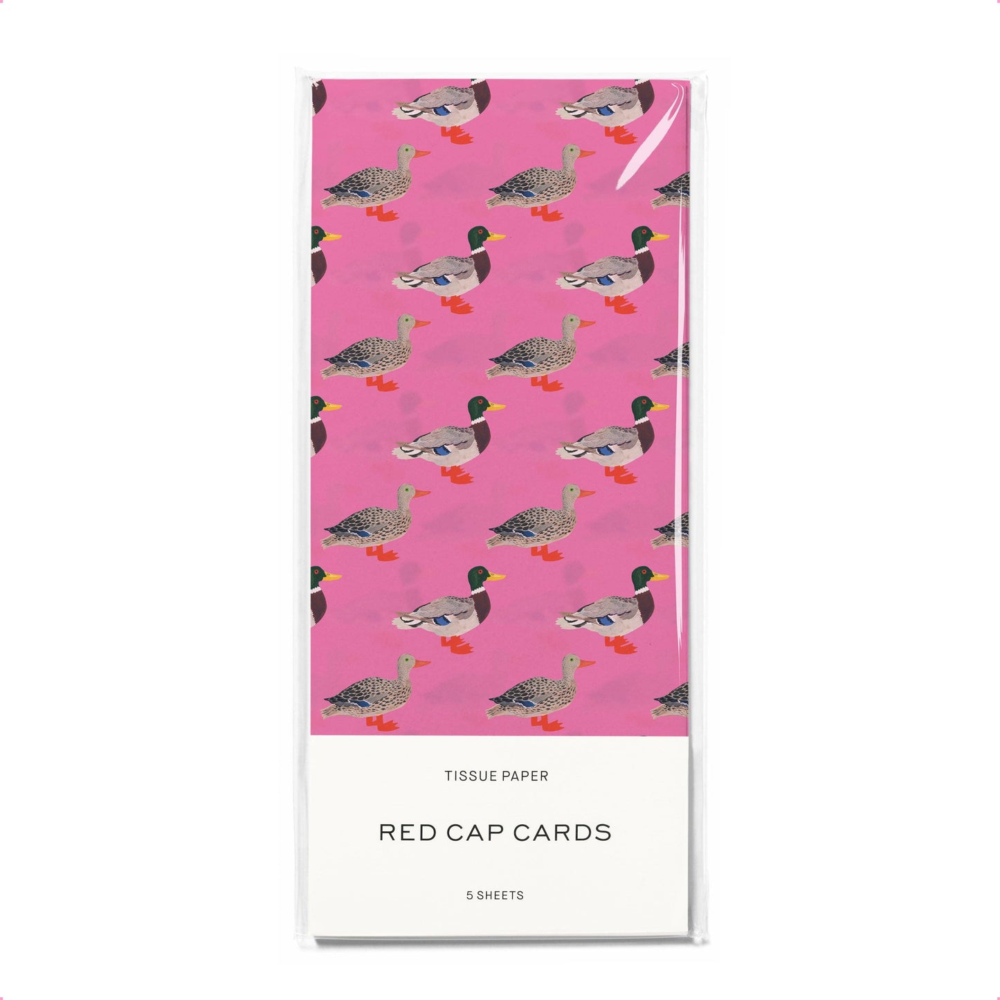 Quacky Birthday tissue paper: 5 Sheets
