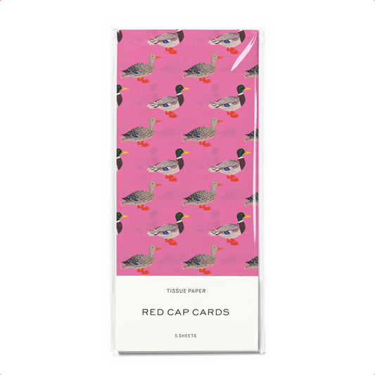 Quacky Birthday tissue paper: 5 Sheets