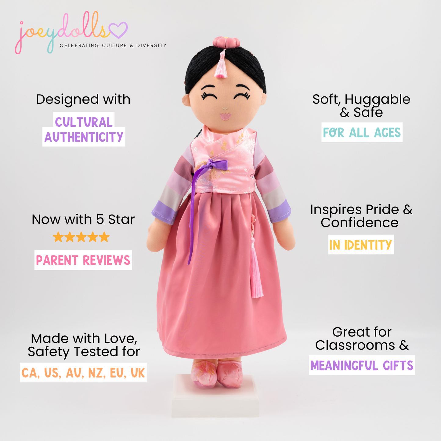 Korean 'Danbi' Cultural Doll