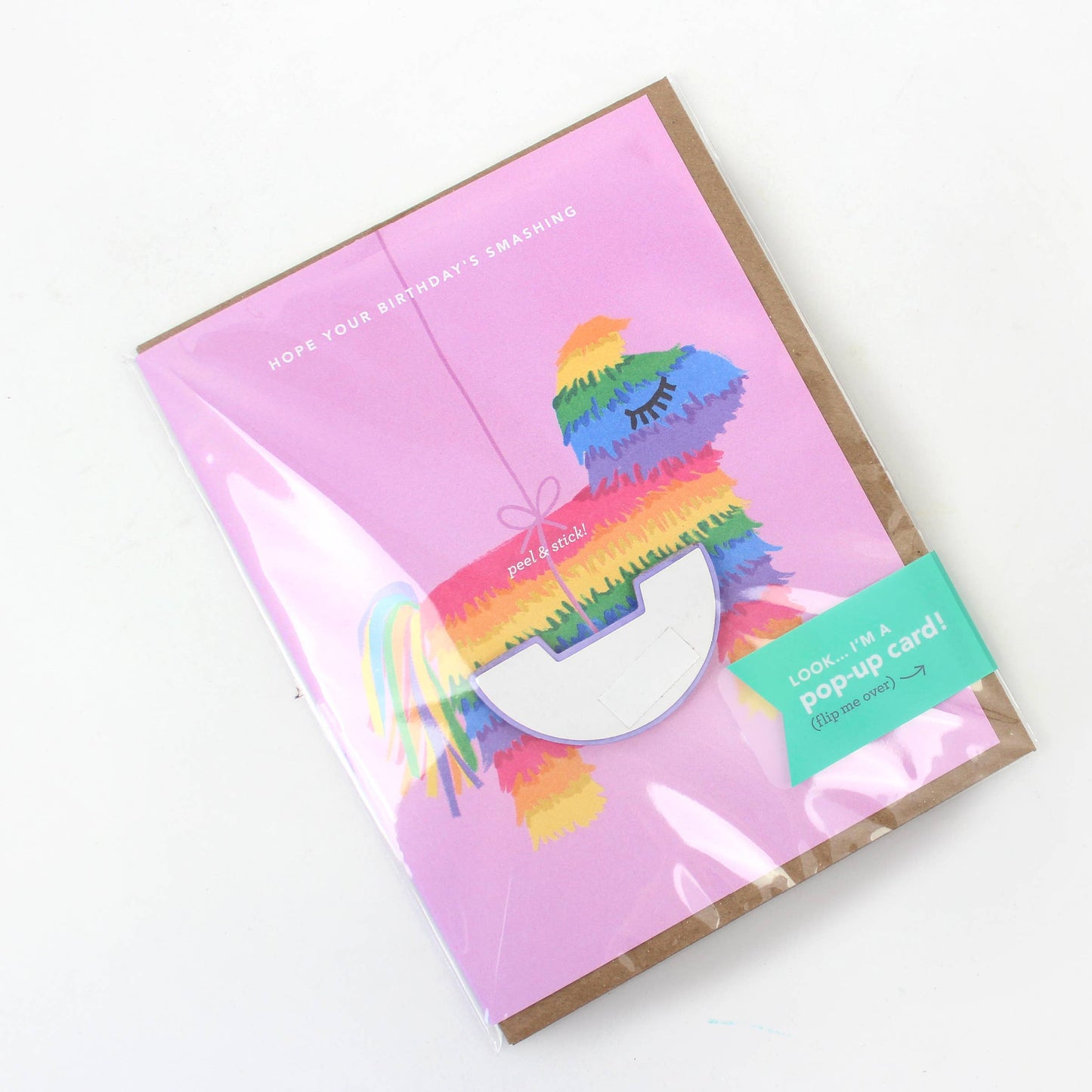 Pop-up Card -  Piñata - Birthday