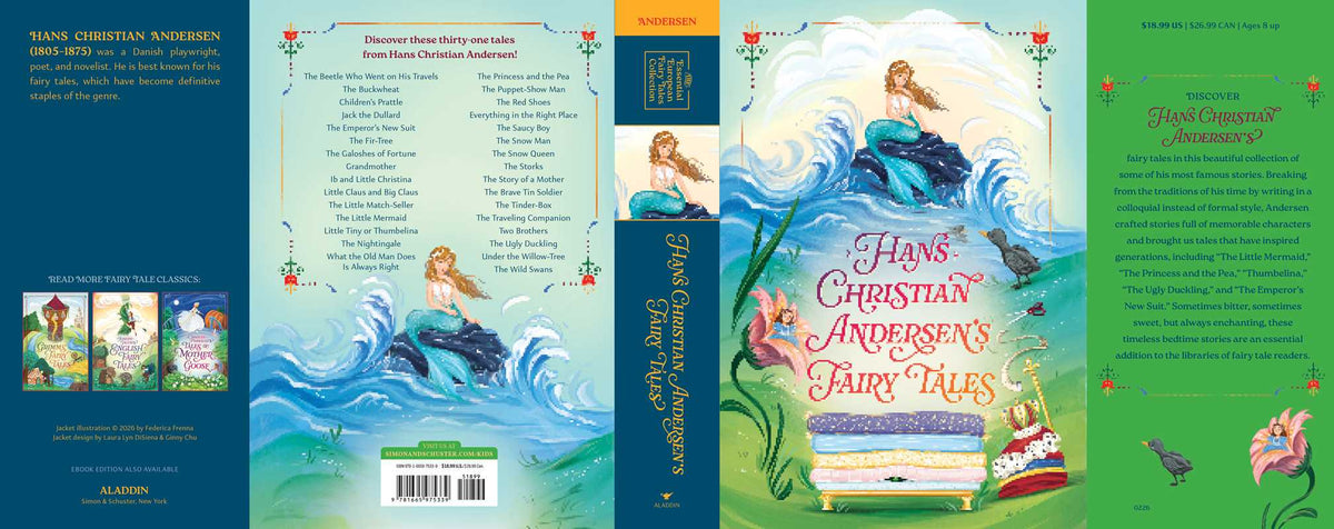 Hans Christian Andersen's Fairy Tales by Hans Christian Andersen: Hardcover; 528 pages / English