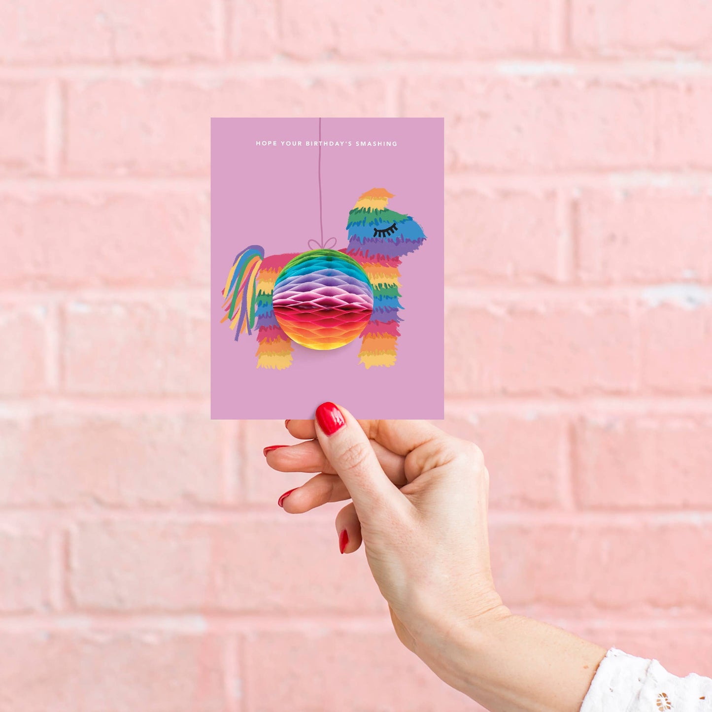 Pop-up Card -  Piñata - Birthday