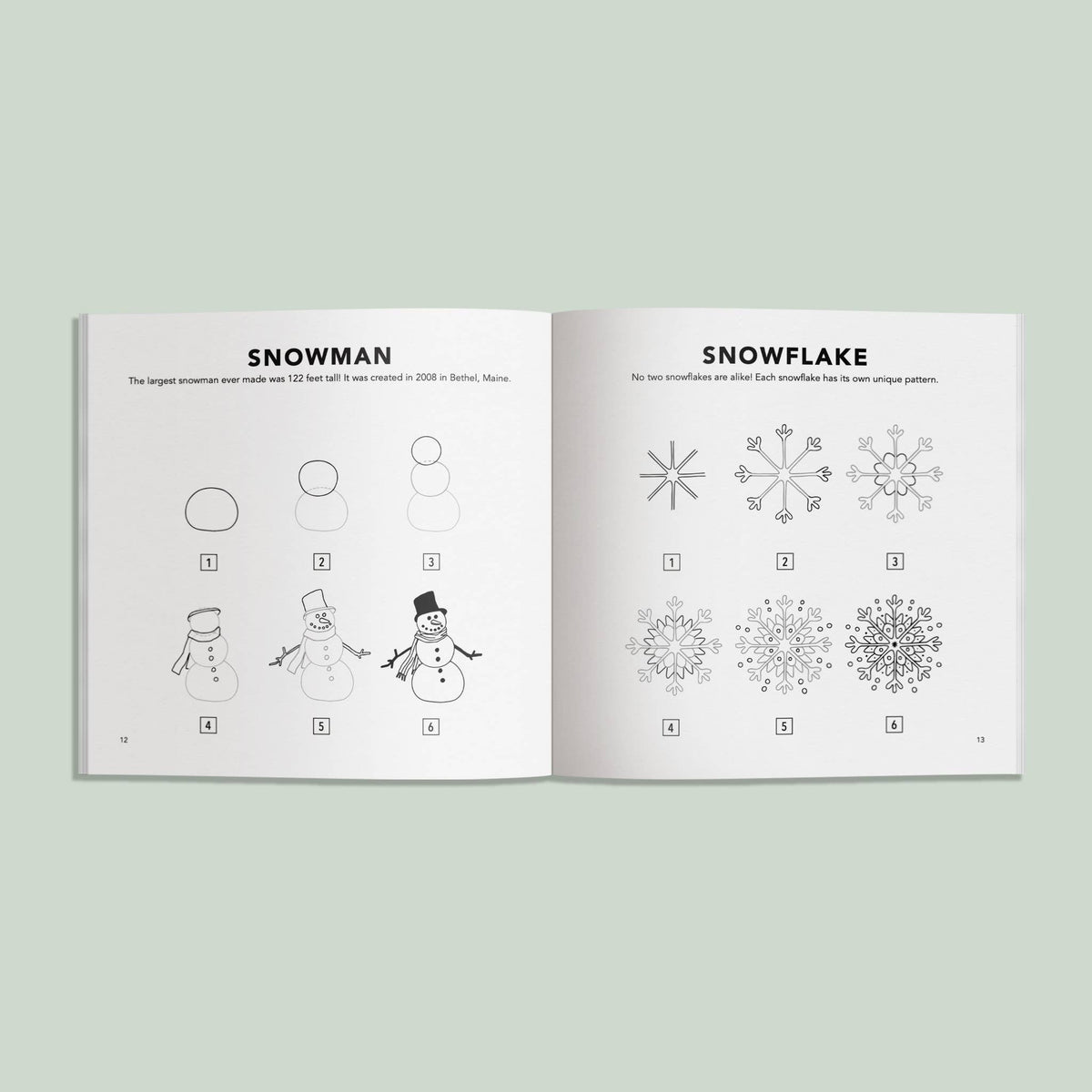 Winter Things: How to Draw Books for Kids (Winter Activity)
