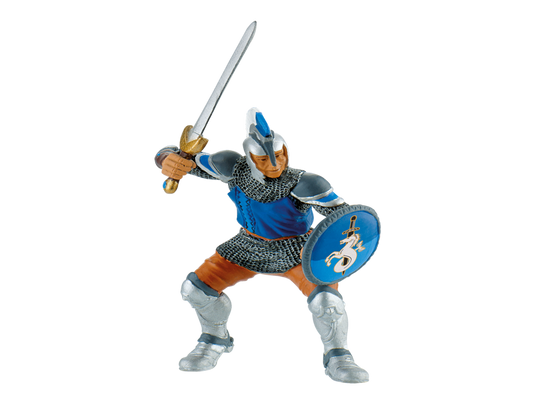 Knight with Sword blue