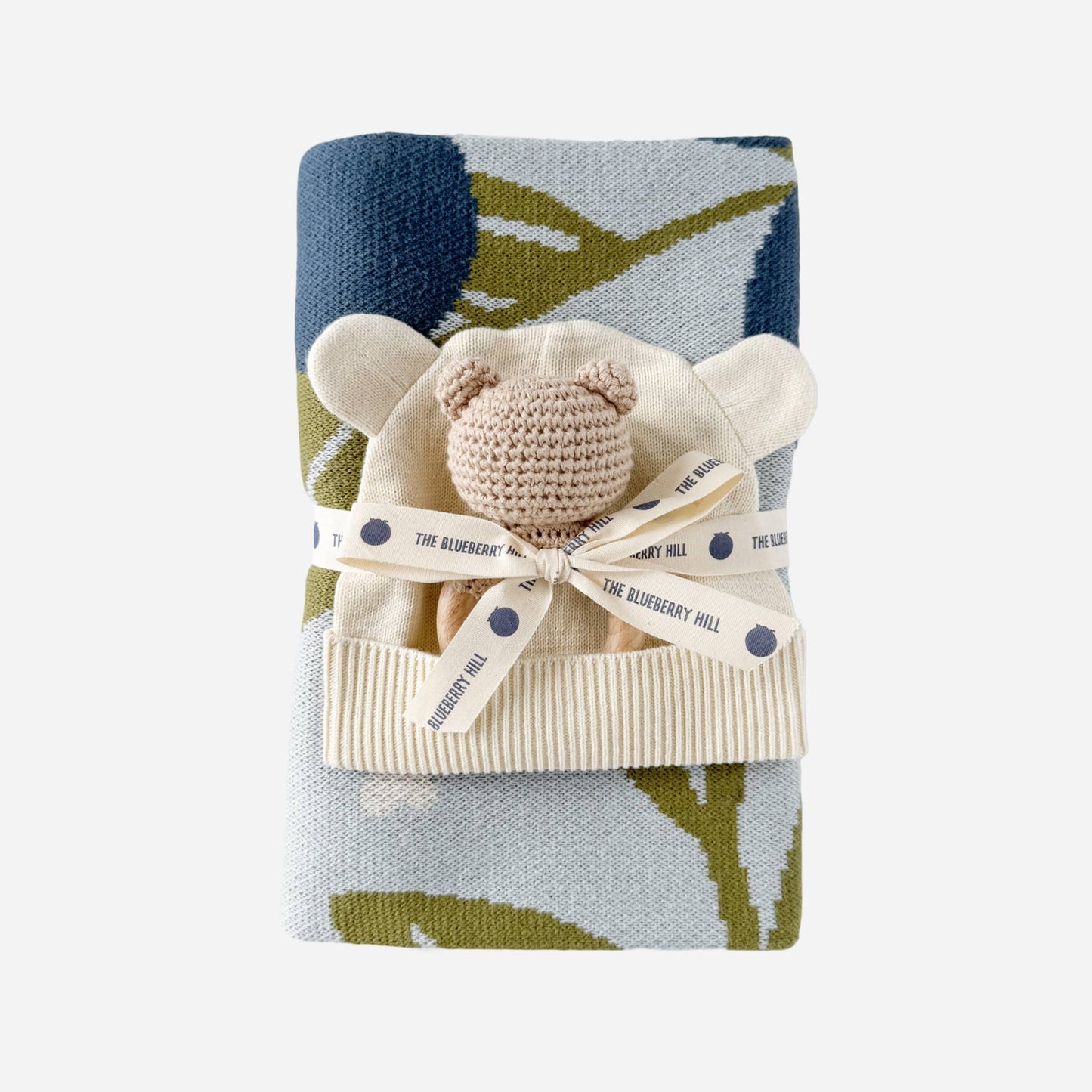 Blueberry Blanket, Hat and Teether