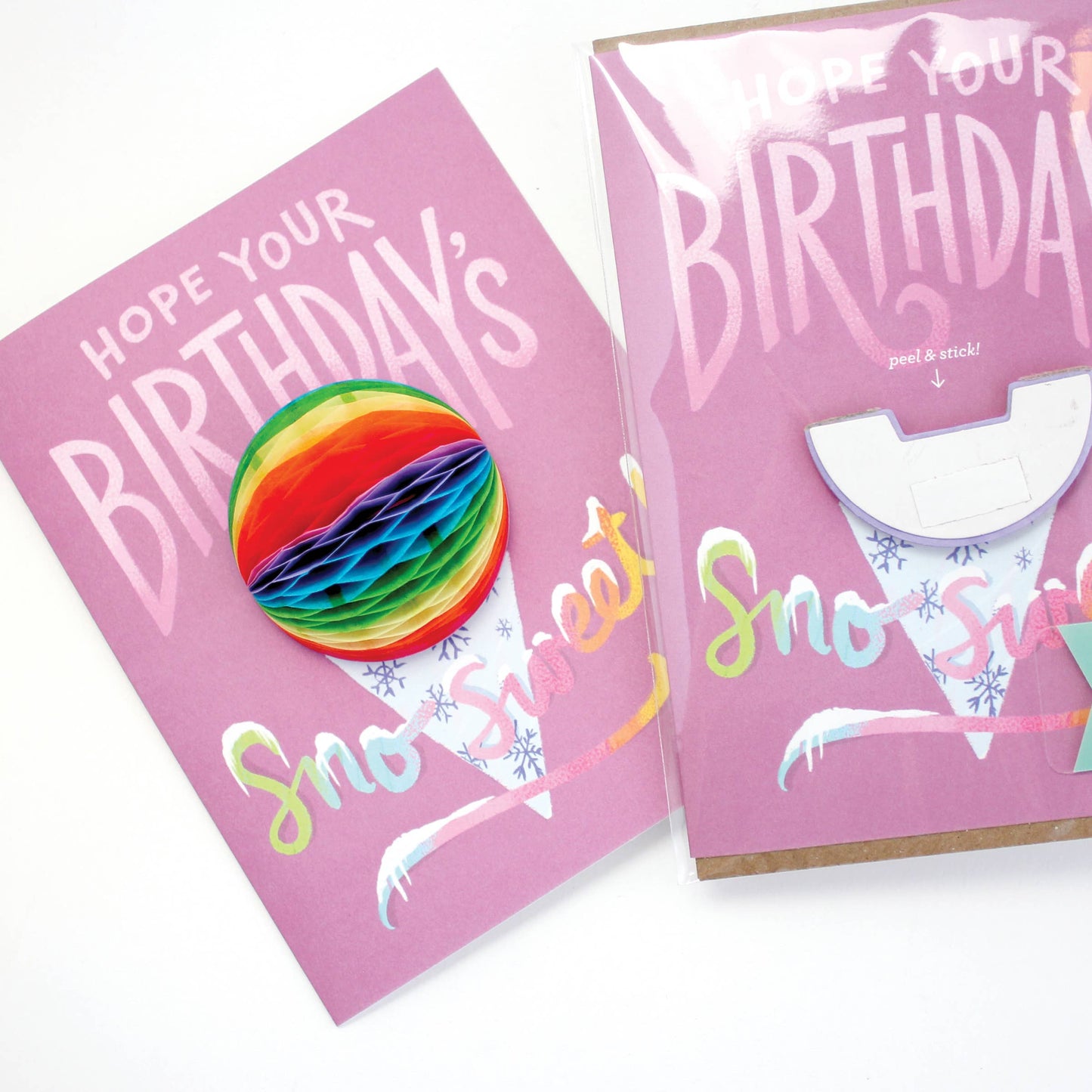 Pop-up Card - Sno Cone - Birthday
