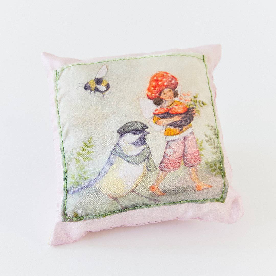 Mushroom Fairy Pillow