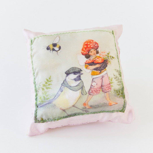 Mushroom Fairy Pillow