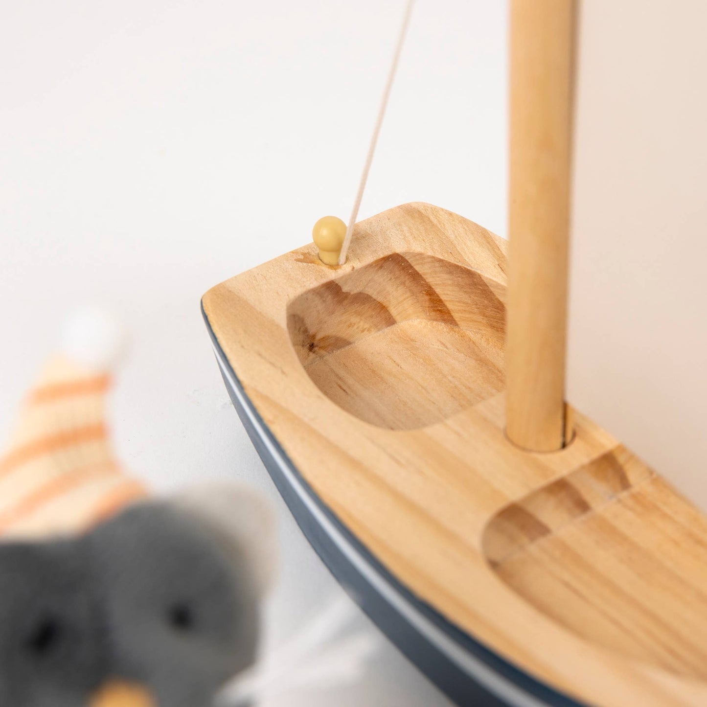 Malo the Cat in a Boat