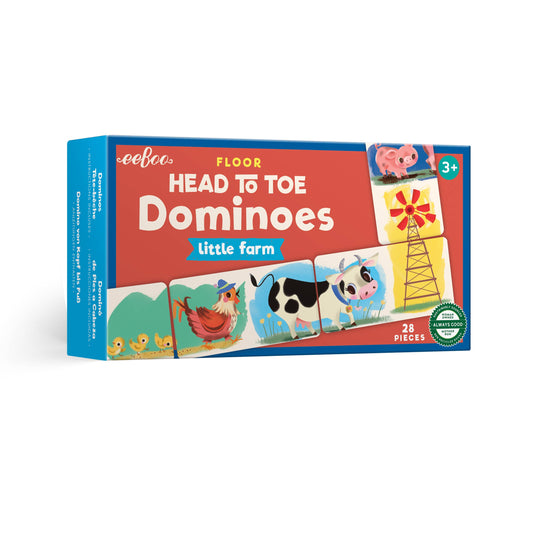 Little Farm Head to Toe Dominoes