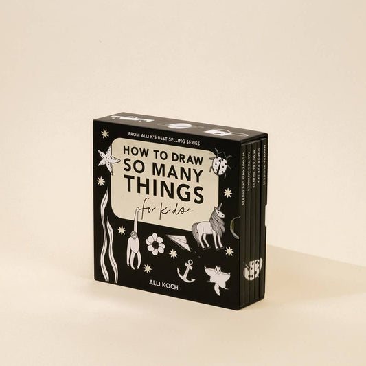 How to Draw So Many Things: Set of 5 Books for Kids