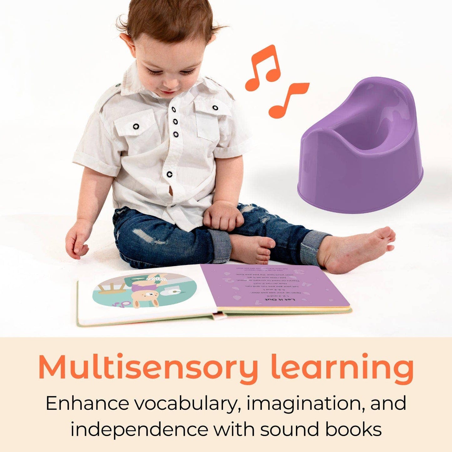 Cali's Books Let's Go Potty - headphone edition