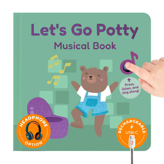 Cali's Books Let's Go Potty - headphone edition