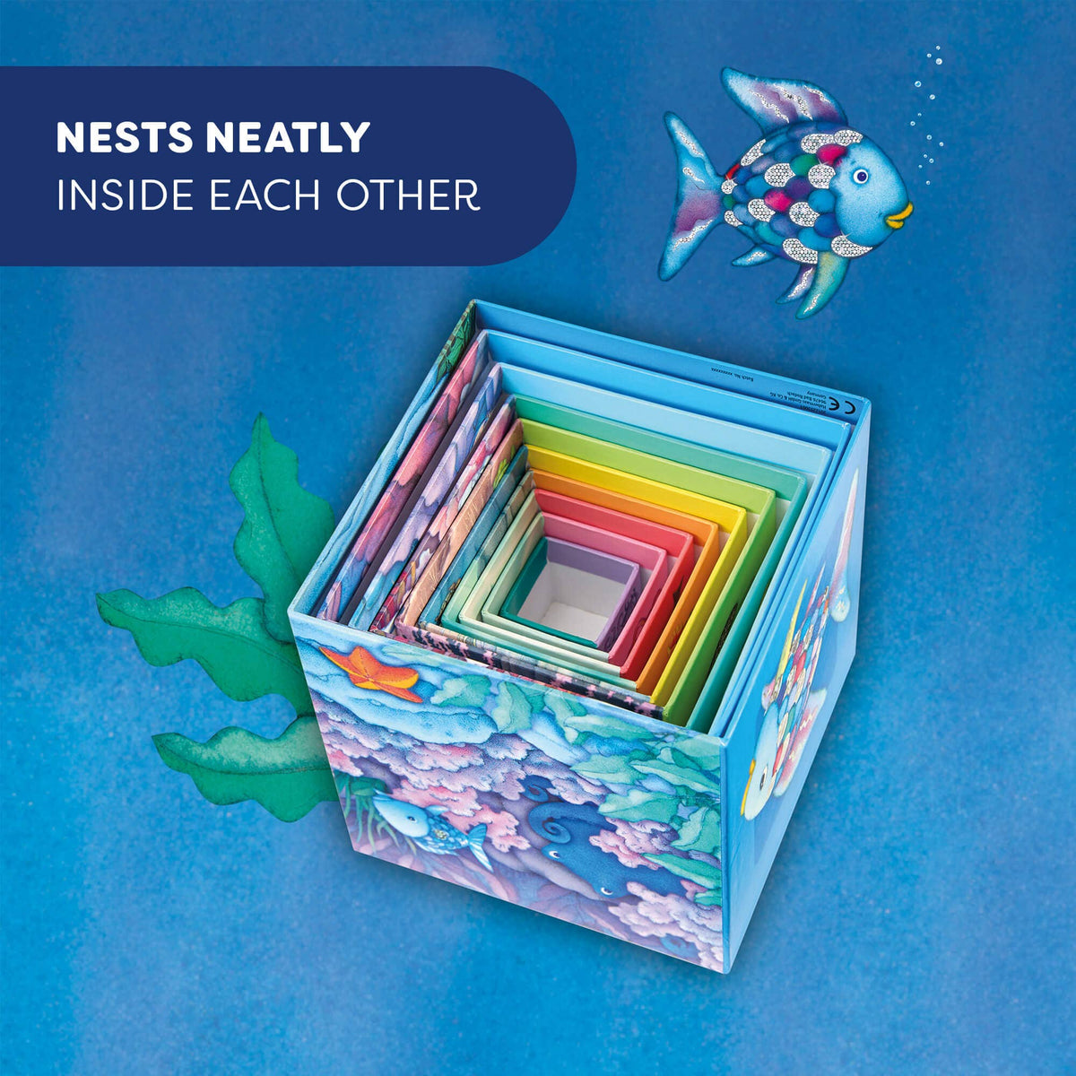 Rainbow Fish Stacking & Nesting Cubes