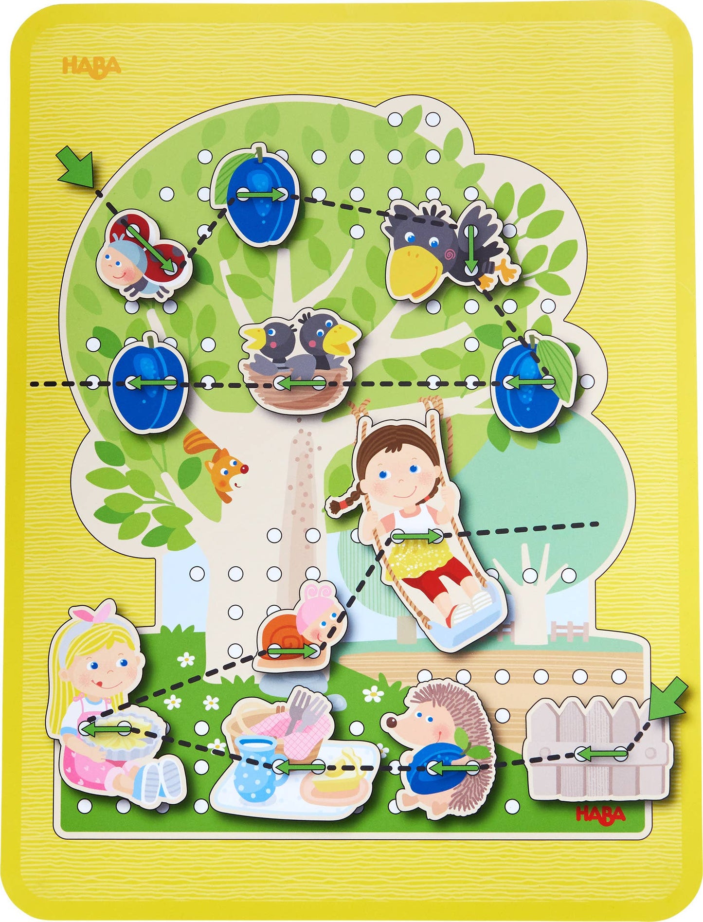 Orchard Threading & Lacing Game
