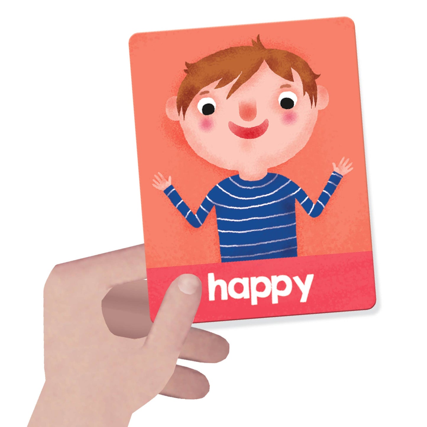 Emotions and Actions Flash Cards Montessori - Toddler Toy