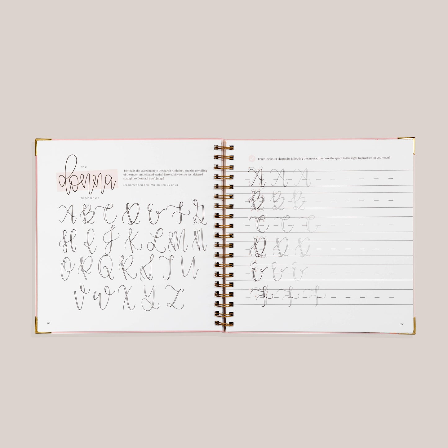 Modern Calligraphy: A Calligraphy Practice Workbook