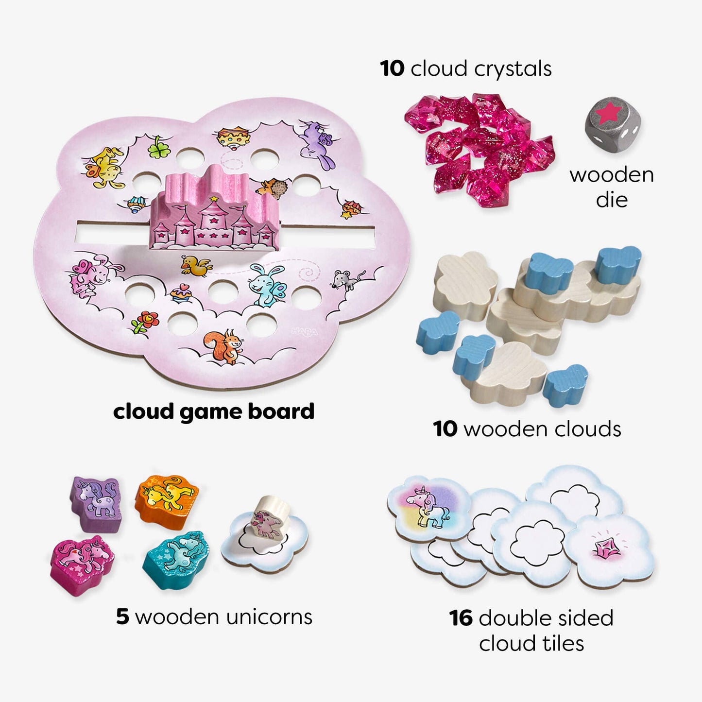 Unicorn Glitterluck – Cloud Stacking Dexterity Game