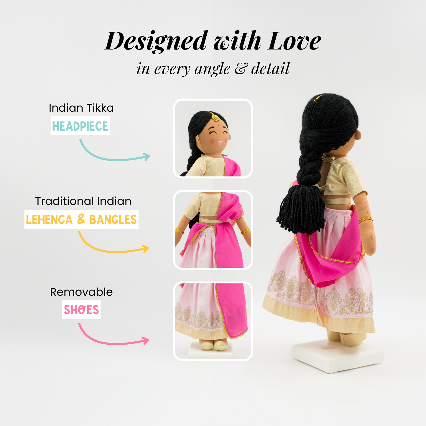 Indian 'Priya' Cultural Doll