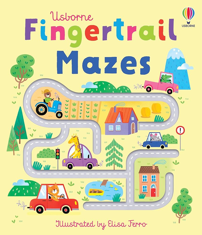 Finger Trail Mazes