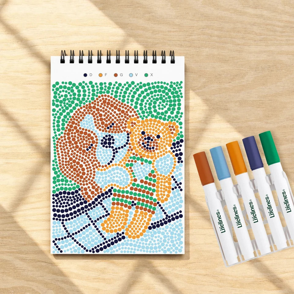 MINI FlowArt -Dot by Letter- Furry Friends