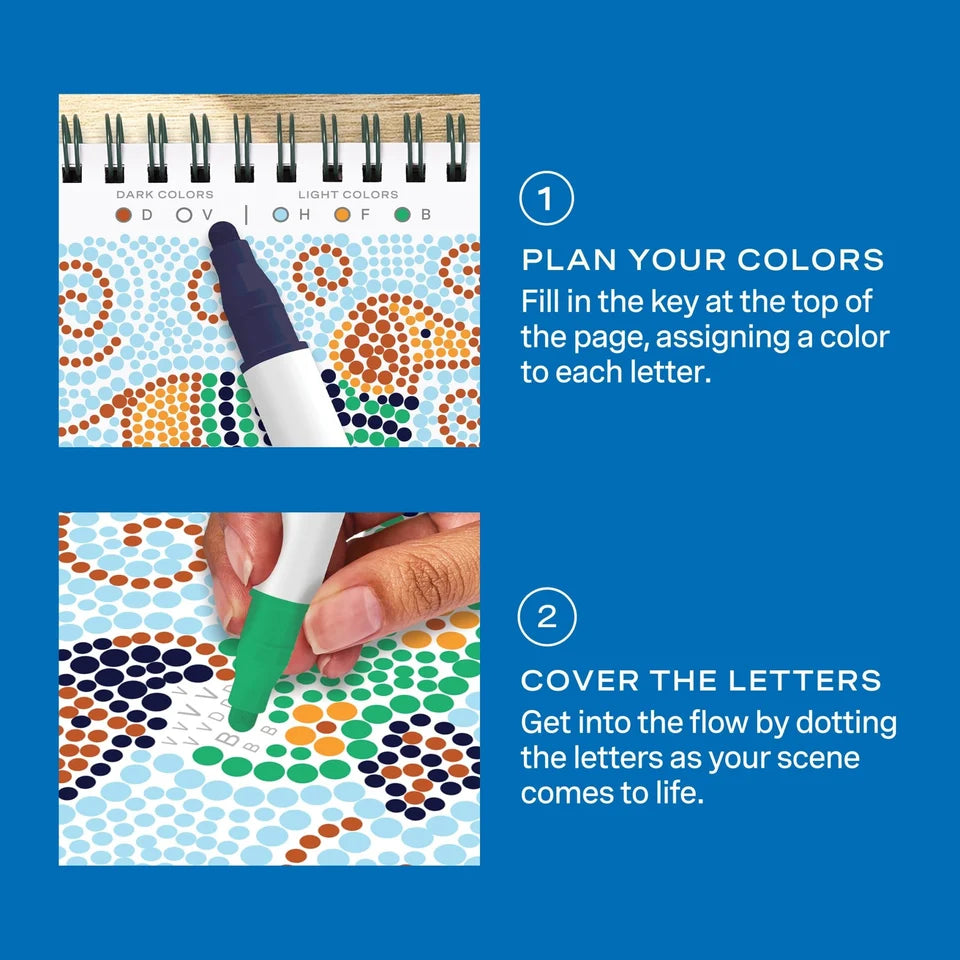 MINI FlowArt -Dot by Letter- Furry Friends