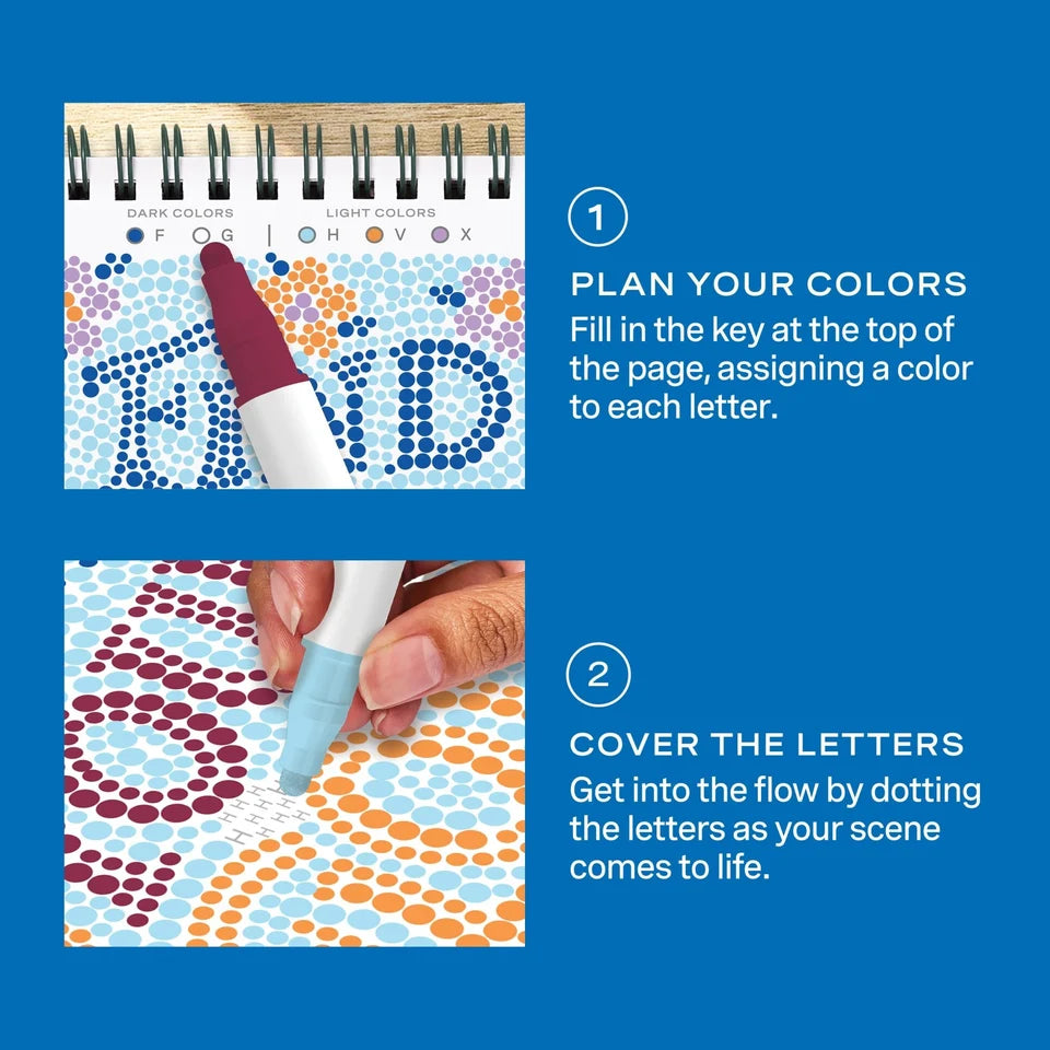 MINI FlowArt- Dot by Letter - Pocket Positivity