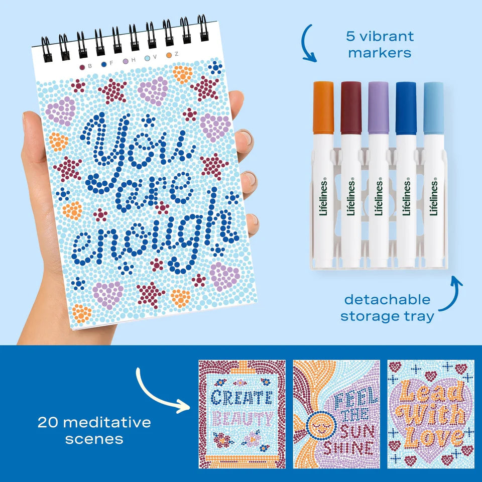 MINI FlowArt- Dot by Letter - Pocket Positivity