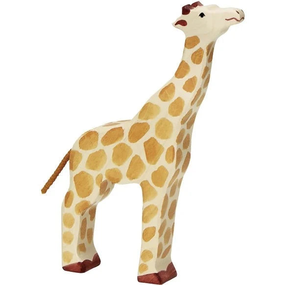 Holztiger Giraffe