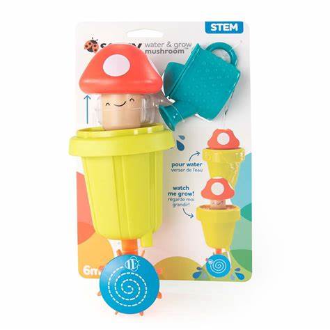 Water & Grow Mushroom Bath Toy