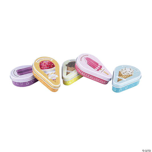 Scratch & Sniff: Ice Cream Truck Enclosure Cards