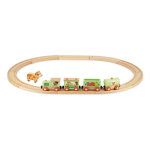 Story Farm Train with Tracks