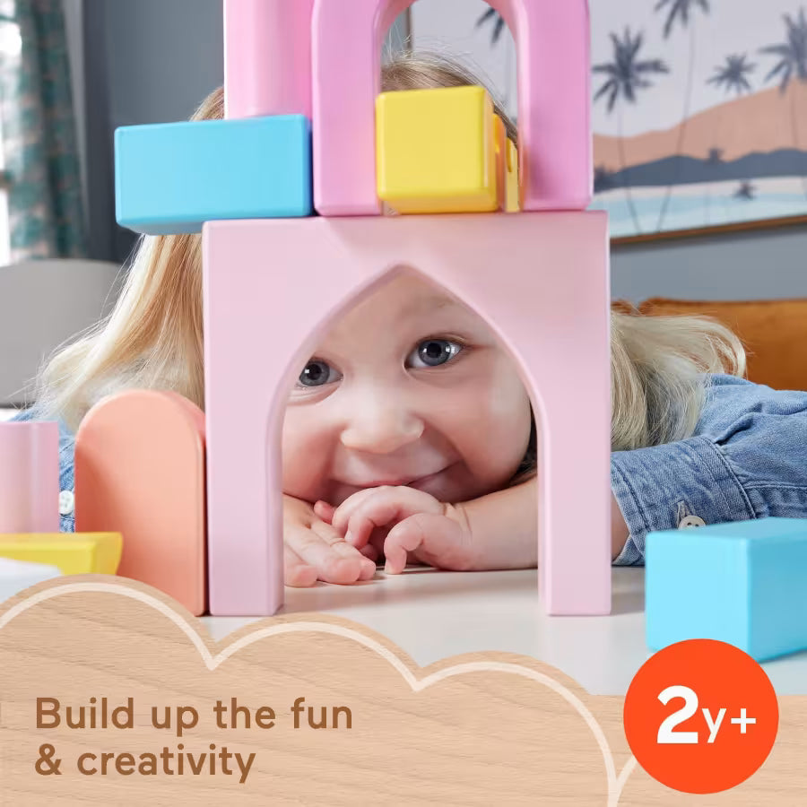 Wooden Castle Block Set
