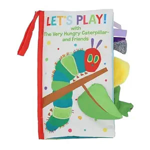 The Very Hungry Caterpillar Deluxe Sensory Soft Book "Let's Play"