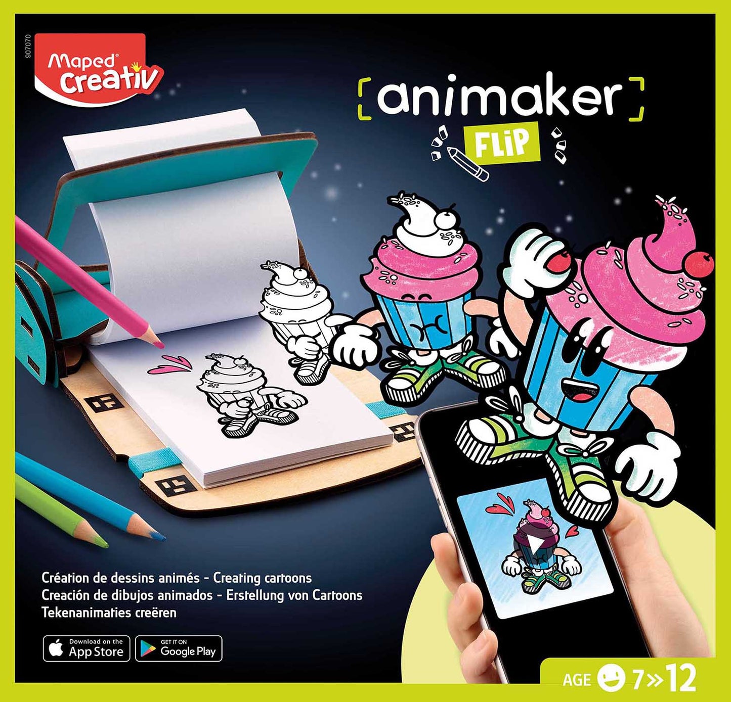 Creativ Animaker Flip Animated Comic Strip Kit – Pop