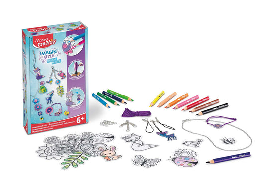 Creativ Imagin’Style Plastic Shrink Jewelry 38 Piece Kit