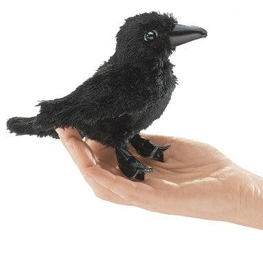 Mini Raven Finger Puppet