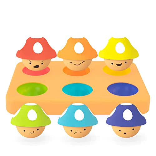 Mischievous Matching Mushrooms Toy