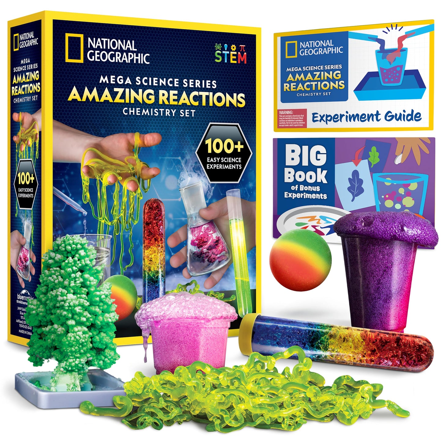 National Geographic Amazing Worms Chemistry Kit
