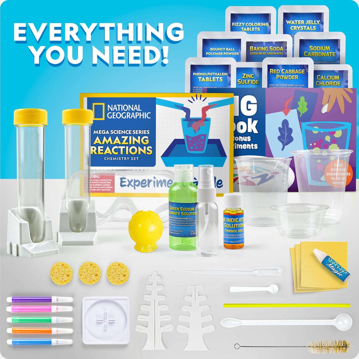 National Geographic Amazing Worms Chemistry Kit
