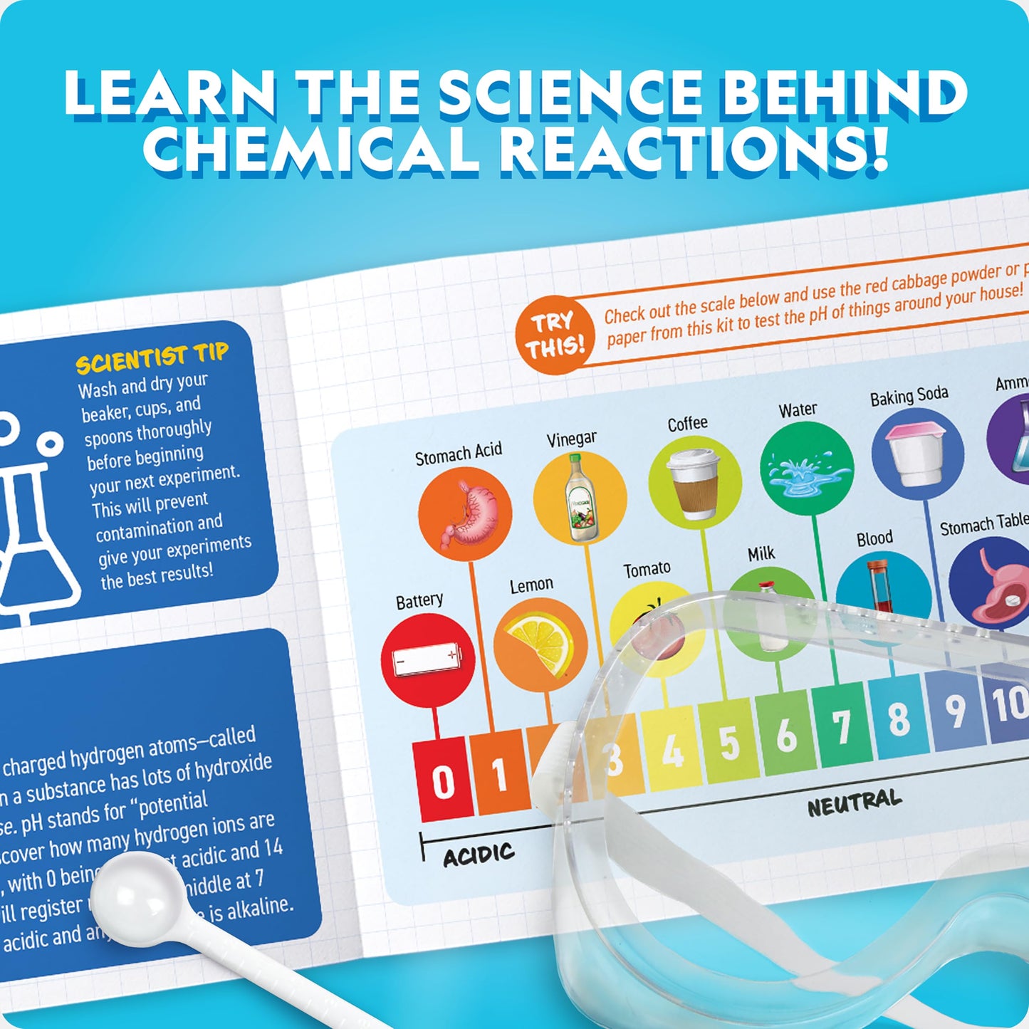 National Geographic Amazing Worms Chemistry Kit
