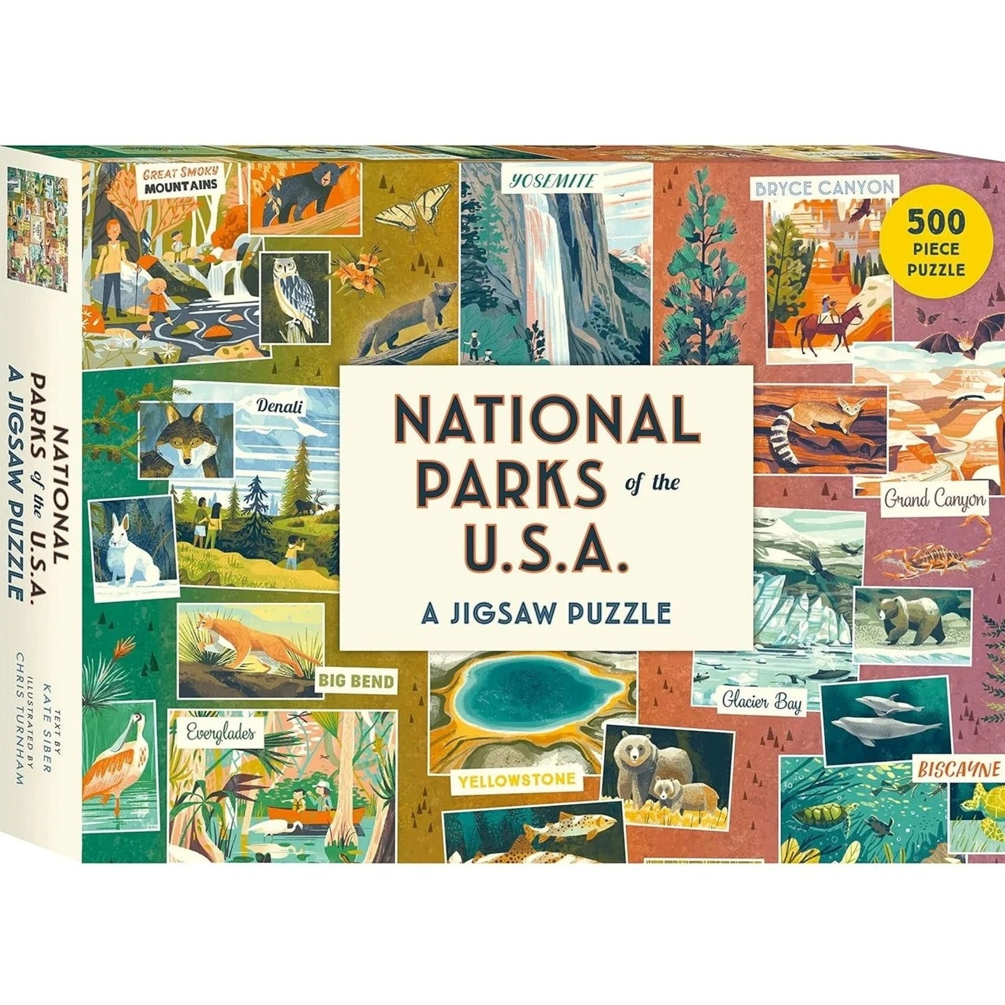 National Parks of the USA: A Jigsaw Puzzle