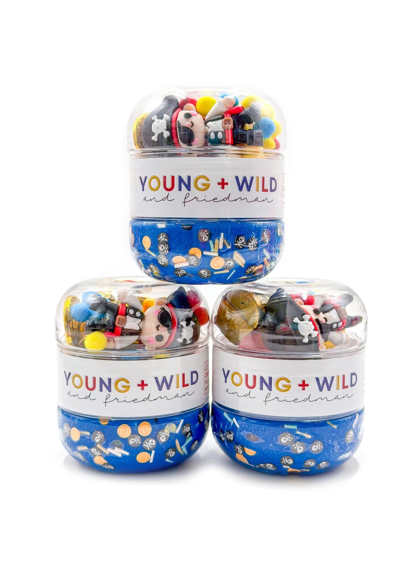 Grab and Go Dough Jar: Pirate