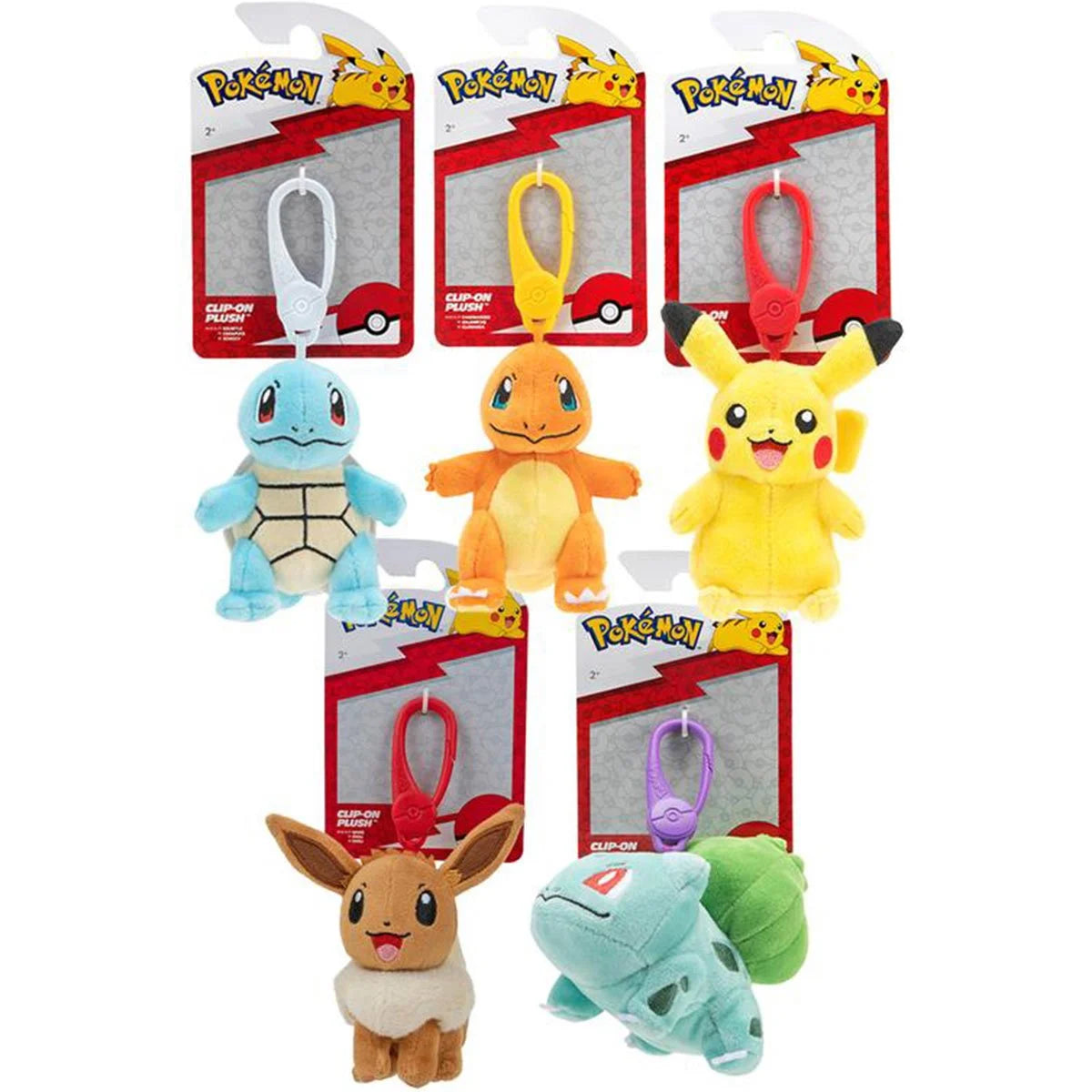 Pokemon Plush Clip On