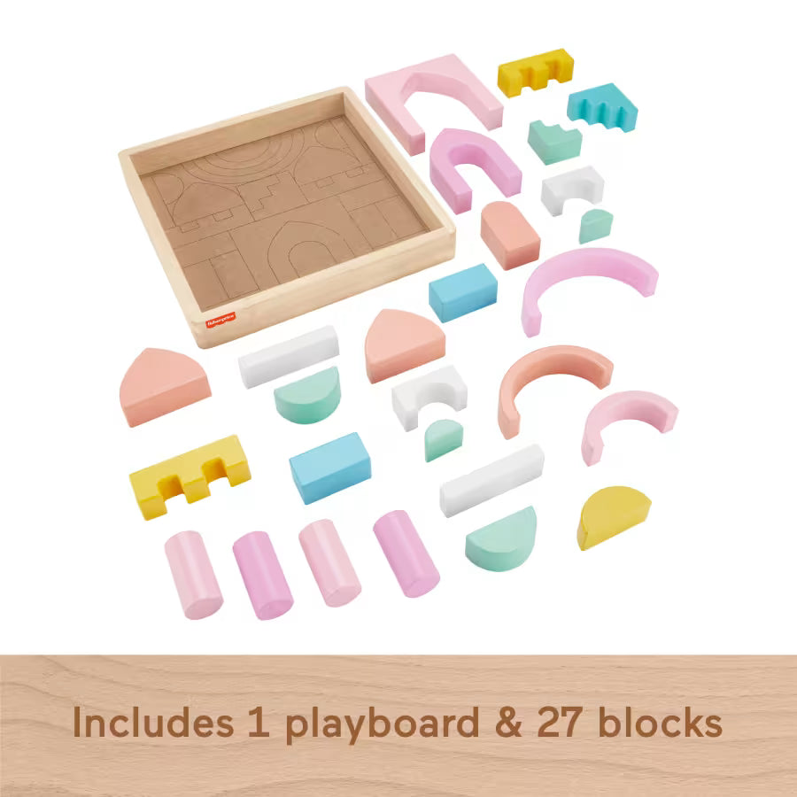 Wooden Castle Block Set
