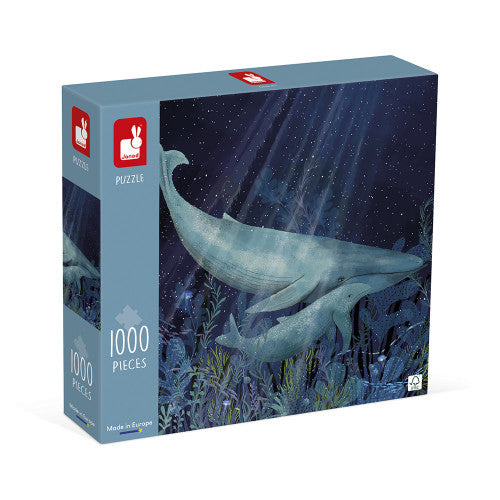 Whales in the Deep 1000 Piece Puzzle